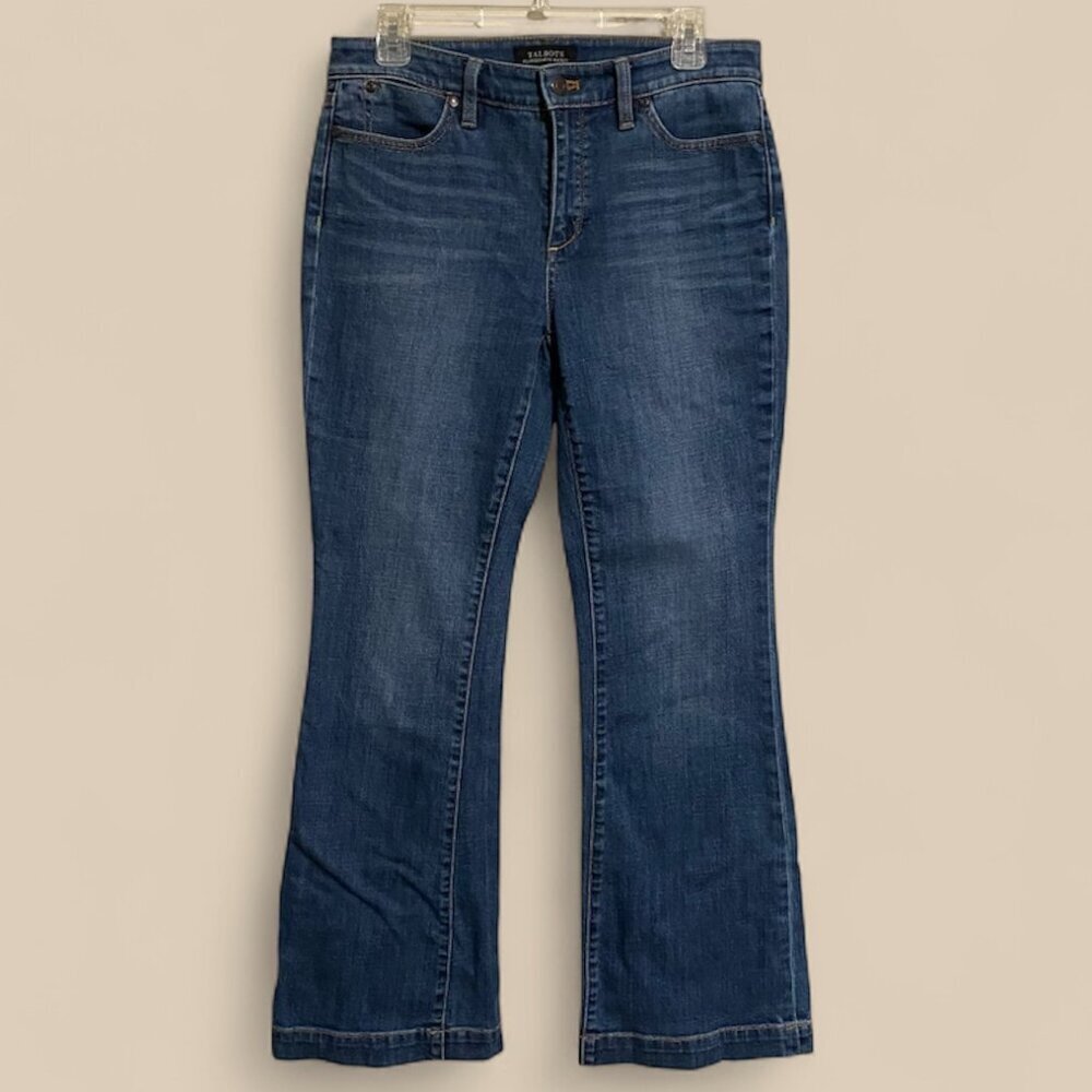 Talbots Flawless 5 Pocket Flare Jeans Size 6